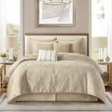 Fontane 10 Piece Traditional Glam Comforter Set