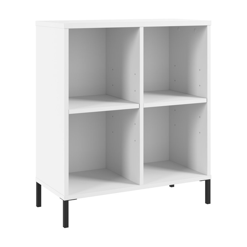 Caleshia 4 Cube Bookcases, White