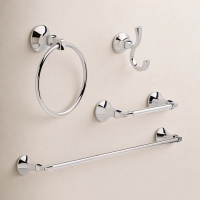 Ashlyn Delta 4 Piece Bathroom Hardware Set