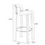 Ensemble de 2 chaises d'appoint Smoky Grey-193483208