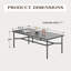 Alvardo Steel Dining Table