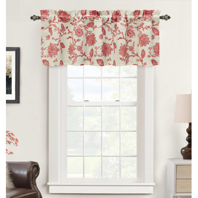Jasinski Linen Blend Blackout Thermal Insulated Energy Saving Privacy Window Linen Curtain Valance Rod Pocket 2 Layers Single
