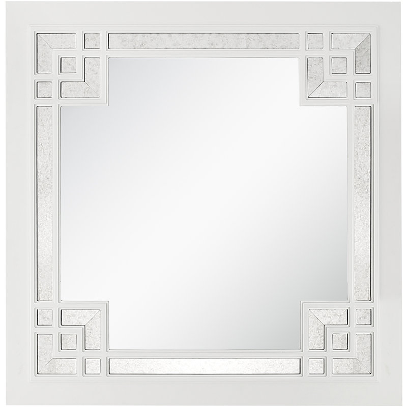 Dynasty Champagne Gold Mirrored Console Table and Wall Mirror Set