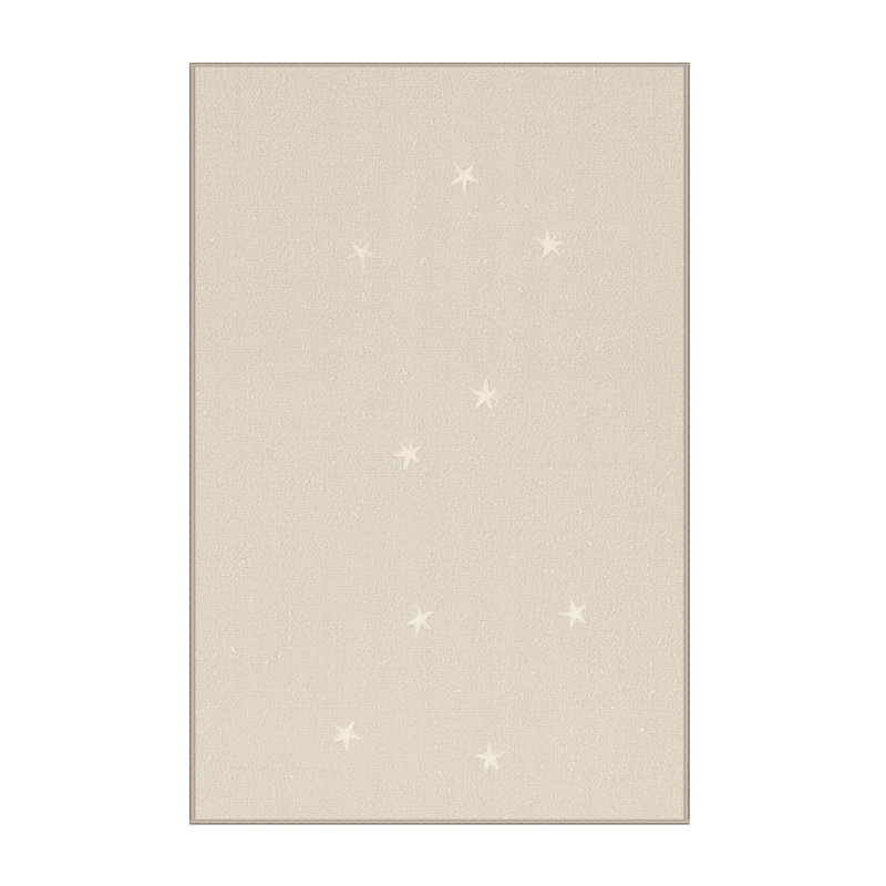 Tapis moelleux moelleux à motif abstrait moderne et contemporain Farner, 3 x 5