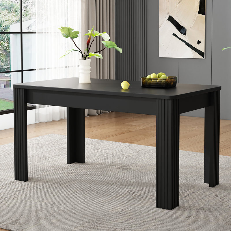Dining Table, Black
