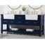 Meuble-lavabo double 72 po Pelaghia-57367797