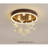 Modern Crystal LED Ceiling Birds Lights Chandelier-90718217-130792803-90718223