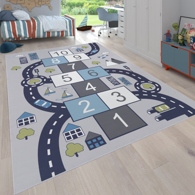 Lindemann Flatweave Grey Rug