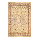 Classic One-of-a-Kind 4' 4" X 6' 4" Hand Knotted Area Rug