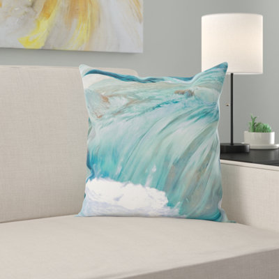 Water Throw Pillow
