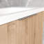 Meuble-lavabo à fixation flottante 36 po avec porte à fermeture en douceur et 2 portes Modern Design-895466690