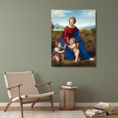Art sur toile tendue avec galerie Astoria Grand Raphael, Madonna of the Goldfinch (97_63951) 63951