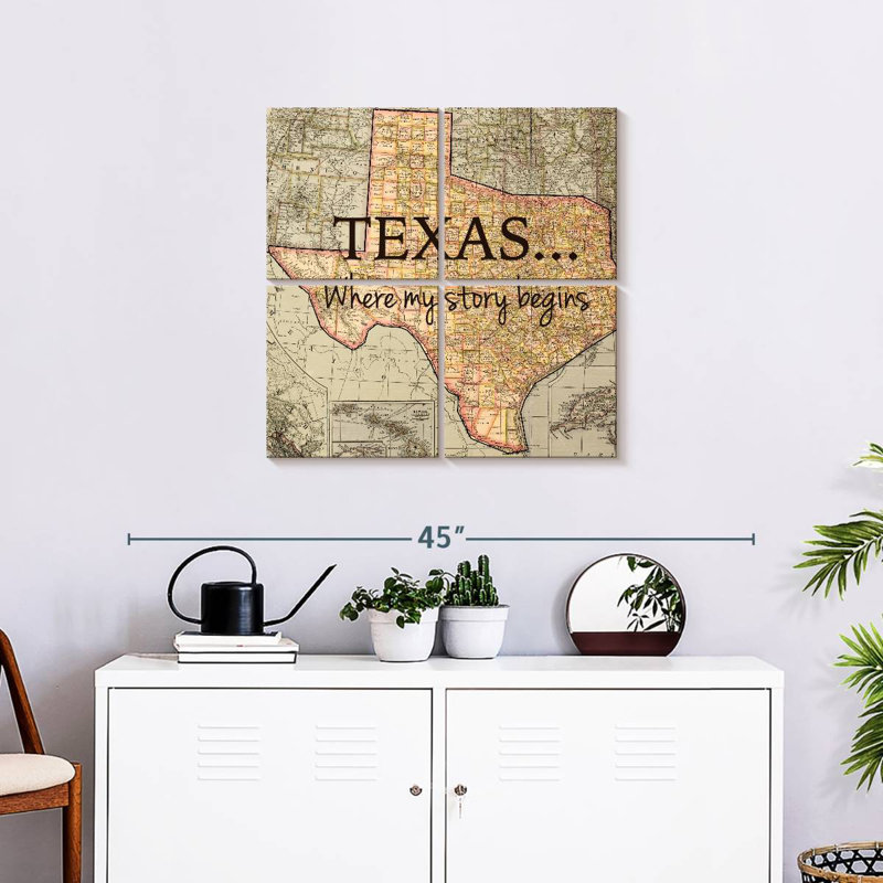 Tergel, Texas, My Story, H 26 po x l 26 po