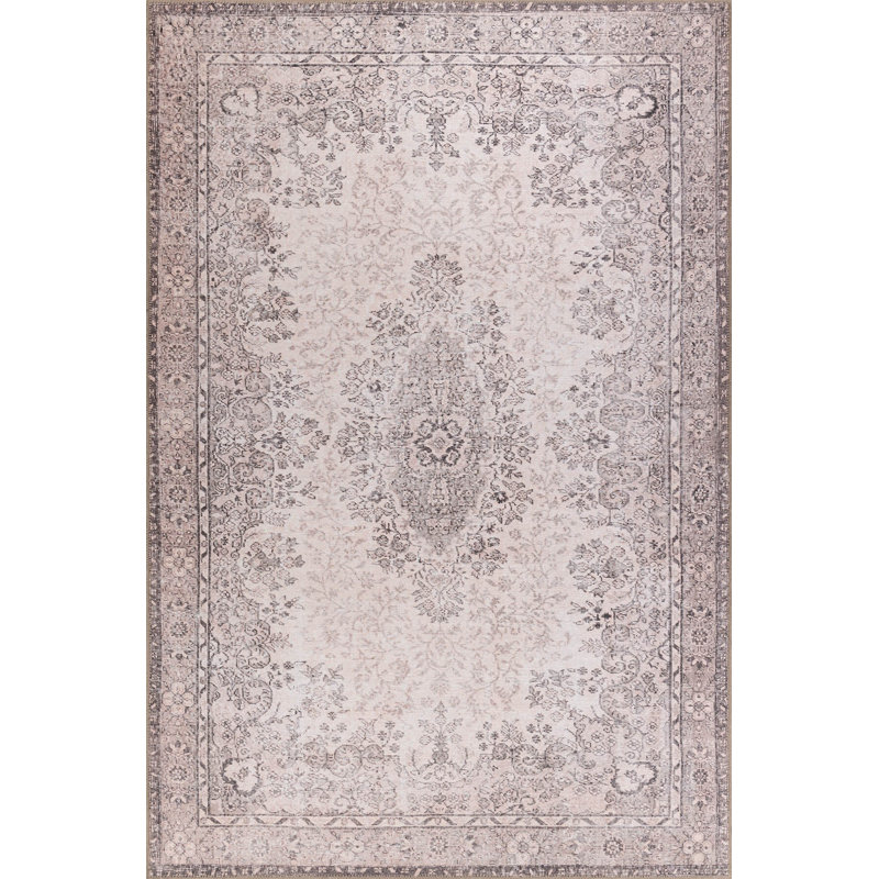 Premium Machine Carpet, Beige, 29.5 x 59.1 inches | 100% Polyester, 1850 g/m², Pile Height: 0.2 inches | Eco-Friendly Recycled Poly Cotton Underside | Stylish & Durable Area Rug for Home Décor