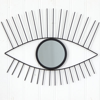 Froholdt Metal Flat Wall Mirror