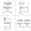 Ensemble de 2 chaises rembourrées en tissu-1168126971