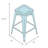 Clifford Counter Stool with Metal Frame
