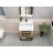 Jessica 23.5'' Single Bathroom Vanity with Stone Top-429094096