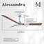 Ventilateur de plafond Alessandra 72-9636507-63956770