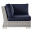 Chaise de coin d'extérieur Modway Conway-713648508