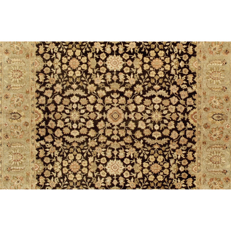 Handmade Wool Oriental Area Rug, Rectangle 12' x 18'