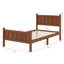 Lit plateforme, tête de lit et pied de lit style Shaker & Farmhouse-573026718-573026722