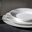 Missoni Dinner Plates ZIG ZAG Set of 6  White diam. 10.75 in