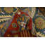 Grand tapis indien en laine fait à la main Oushak 12 x 15