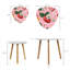 Ensemble de 2 tables basses gigognes Triangle
