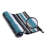 Griffie 100% Polyester Bath Rug Stripe Pattern with TPR Backing Machine Washable Soft & Absorbent Bathroom Rug-1754967490-1754967499