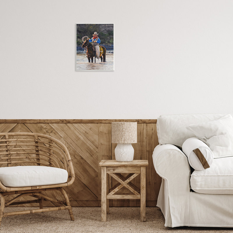 «Cowboy & River Passage» par David Graham