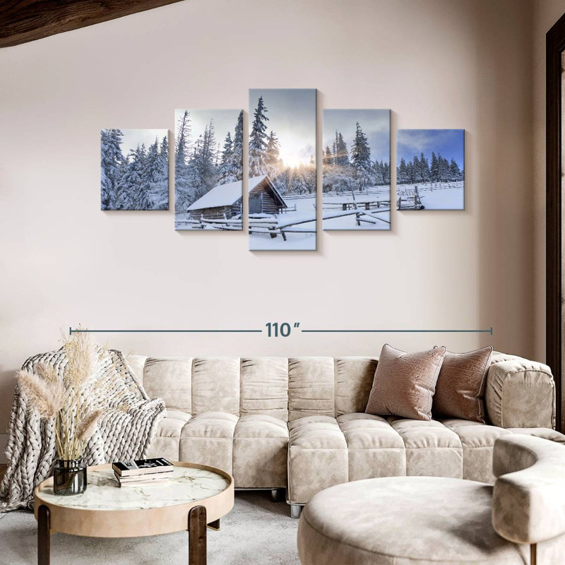 Old Winter Barn, 42" H x 92" W