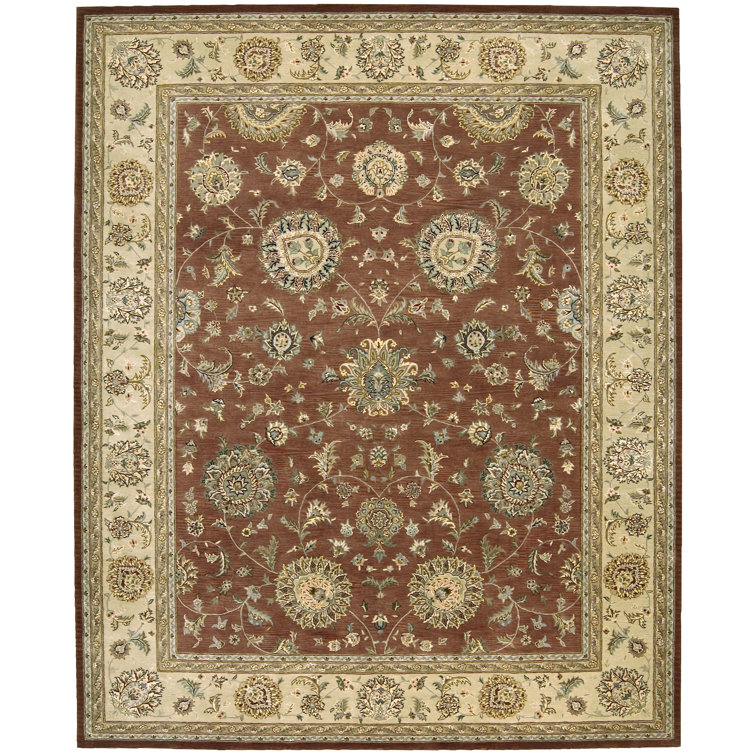 Deguzman Wool Oriental Indoor Rug