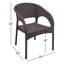 Tomosuke Stackable Patio Dining Chair-16067735