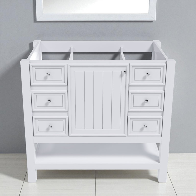 36" Single Bathroom Vanity Base