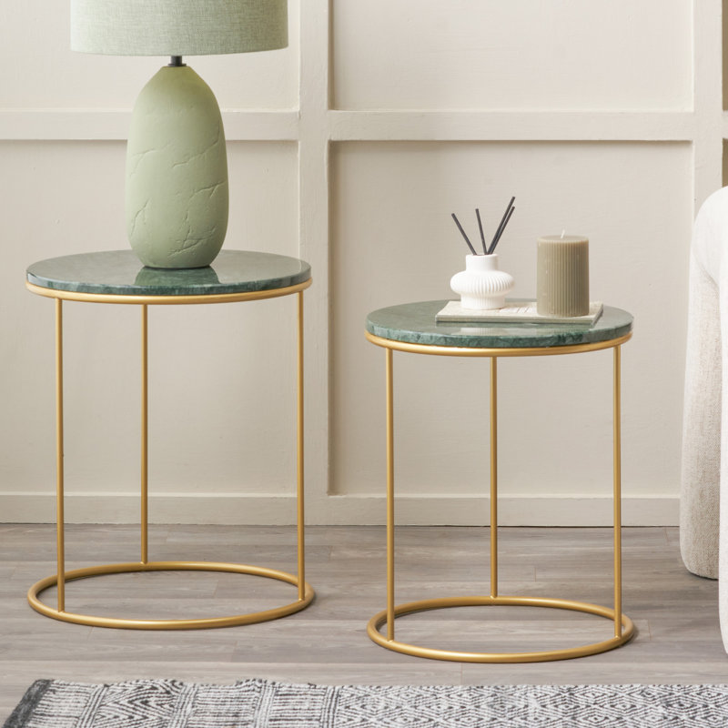 Milly Nesting Tables, Green