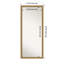 Miroir de plancher, miroir mural Carter