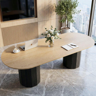 Aine 86" Oval Conference Table