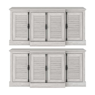 Malyha Farmhouse Sideboards Set Of 2