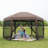 13 Ft. W x 13 Ft. D Metal Pop-Up