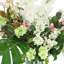 Arrangement delphinium, magnolia et lilas