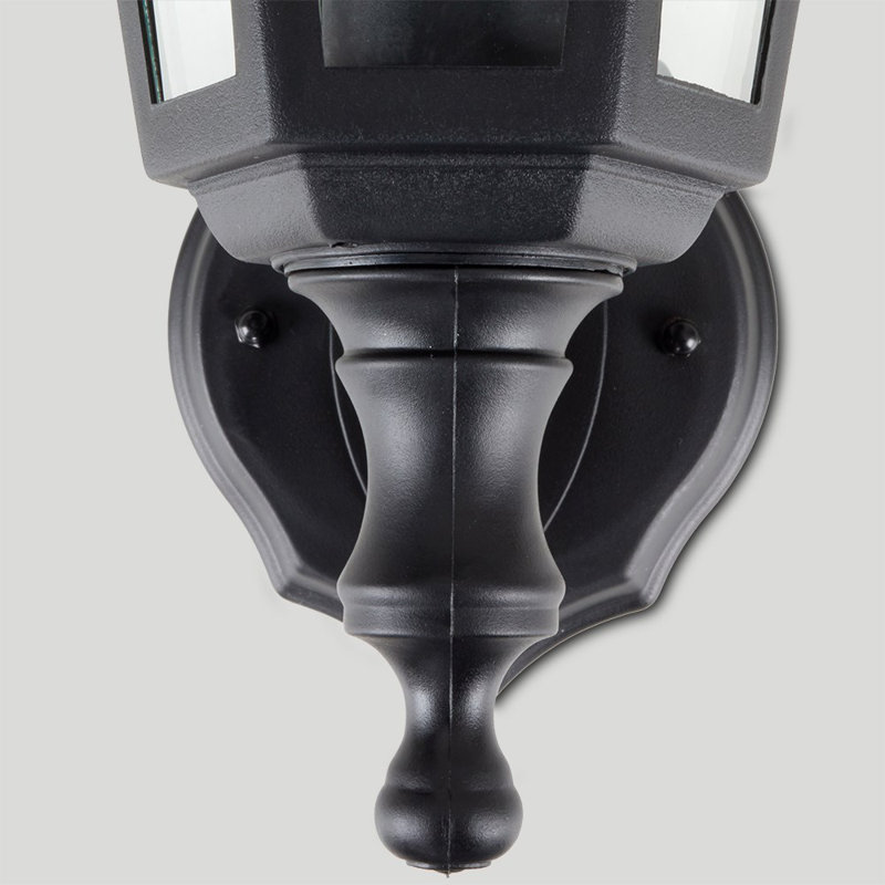 Anonymous Black 35cm H Outdoor Wall Lantern, No