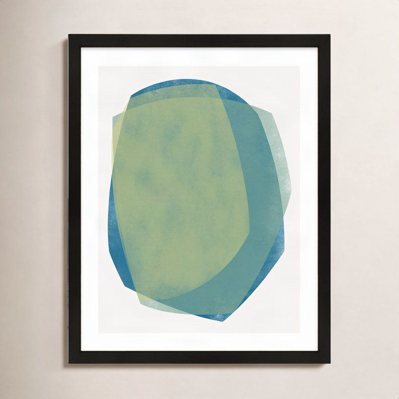Eclipse 5 Painting by Jacques Pilon, 20" H x 16" W, Black