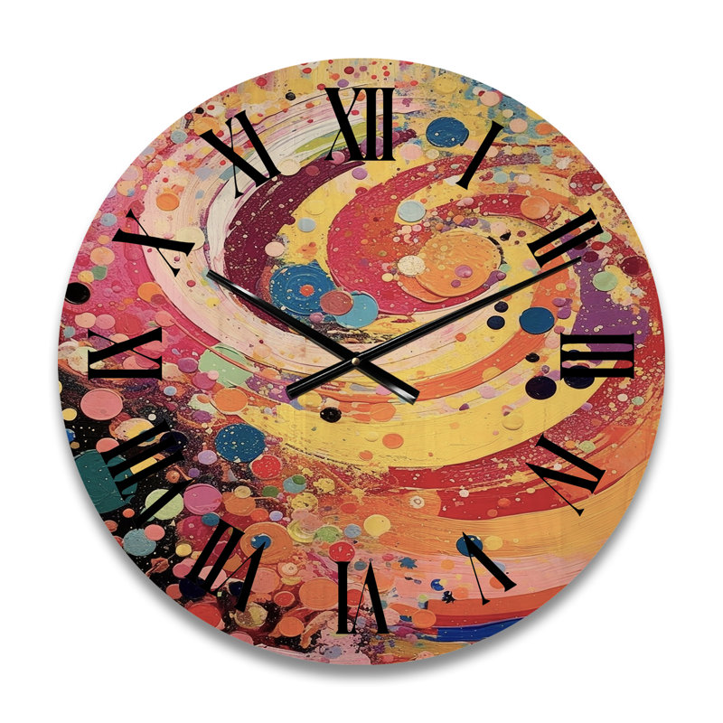 Horloge murale en bois d'Amman, Moyenne