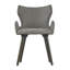 Fauteuil à oreilles en tissu Avril-841329560