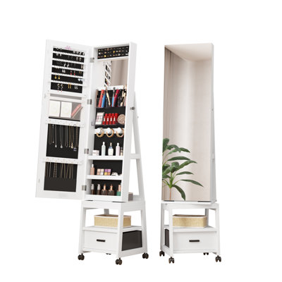 Ogeda Jewellery Armoire with Mirror