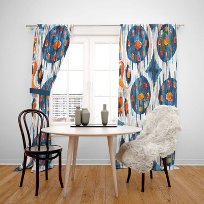 Semi Sheer Curtain Pair