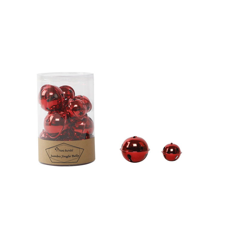 Ornement en forme de cloche, Rouge