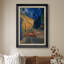 «Cafe Terrace at Night» par Vincent Van Gogh - peinture sur toile encadrée-86450217