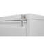 Classeur vertical en métal avec serrure - 4 tiroirs pour le bureau organisé s'adapte au format A4 légal / lettre blanc verrouillable 4 améliore l'espace pour-130165045